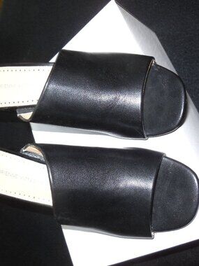 Adrienne Vittadini  Sandals Shoes  Black 3" heels Size 81/2 M